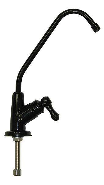 SWT's Long Reach Faucet with Black Gloss Finish (YH10047)