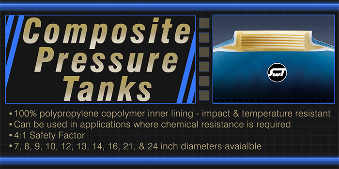 SWT Composite Tanks with Polypropylene Liner