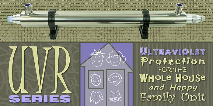 SWT's UVR Series of Residential/Light Commercial Ultraviolet Disinfection Systems for Water Treatment