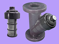 Clear Body "Y" Resin Traps