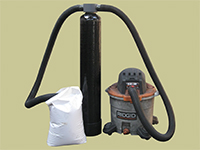 SWT's resin loader in action