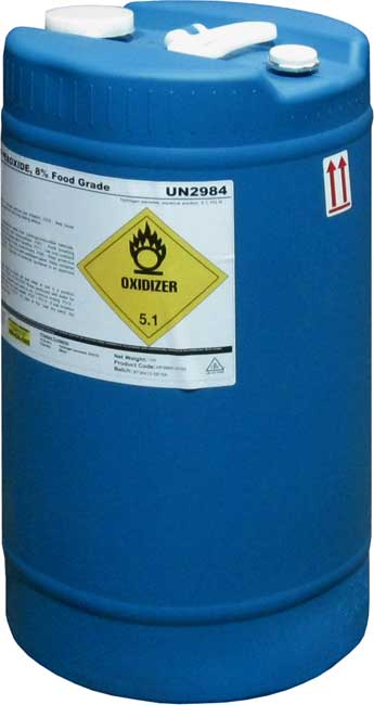 Hydrogen Peroxide Carboy (15 Gallons)