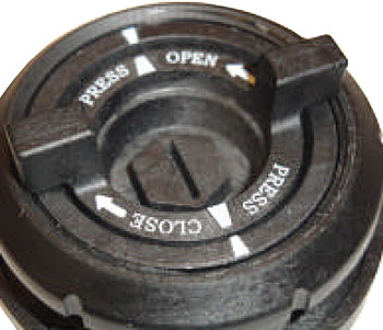 Threadless Dome Hole Closeup