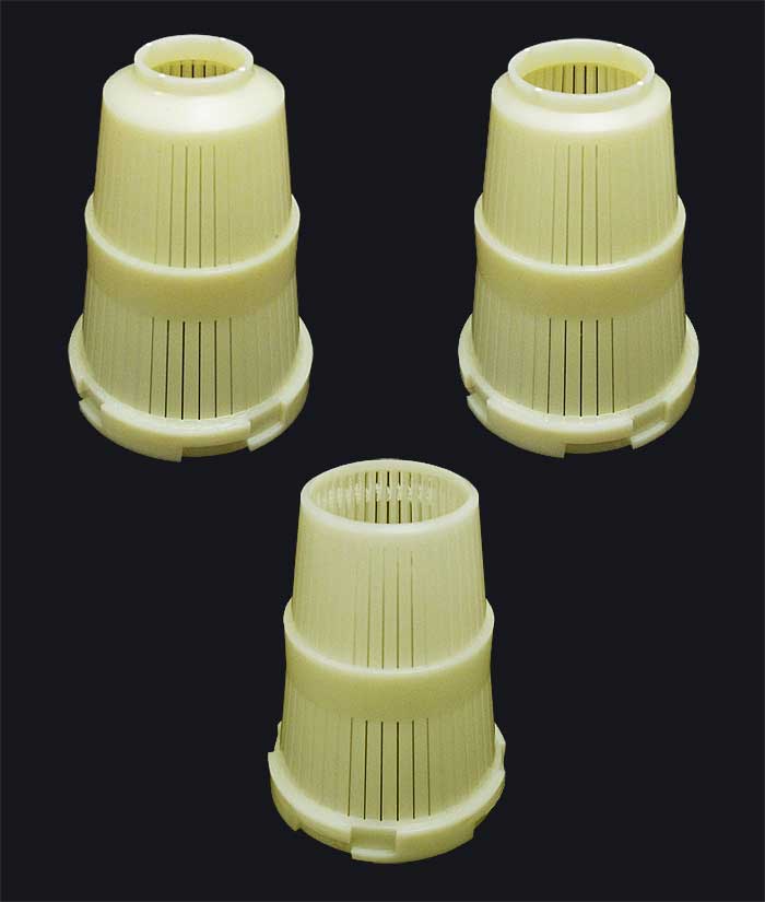 Upper Screen/Diffusers with Twist-n-Lock Connection