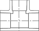 Socket Tee for installation with SWT Vacuum Breakers