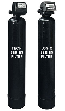 SWT Carbon Filters are available with Tech Series Valves or Logix Series Valves
