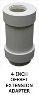 4-inch Offset Extension Adapter