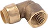DZR Brass Female Adapter Elbow