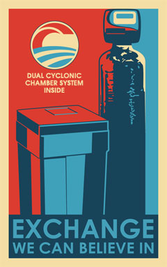 SWT - 'Exchange we can believe in' poster